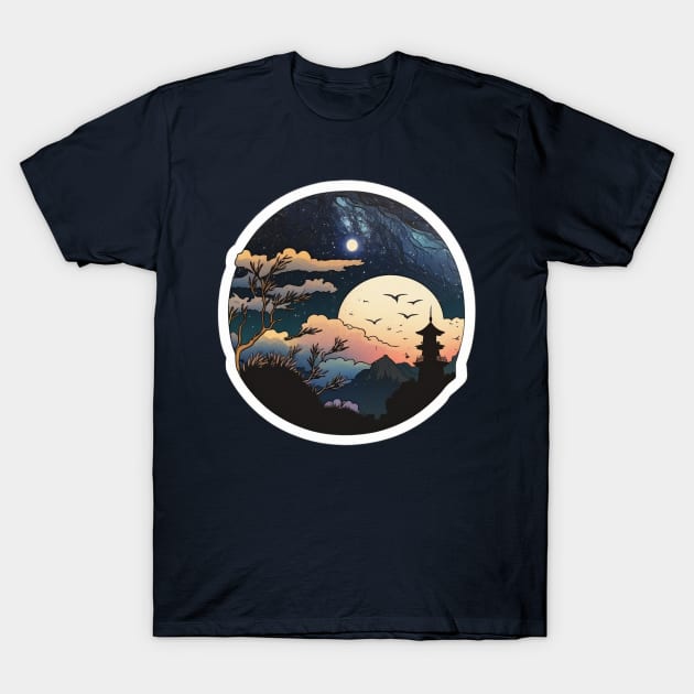 Night Skies T-Shirt by SLMGames